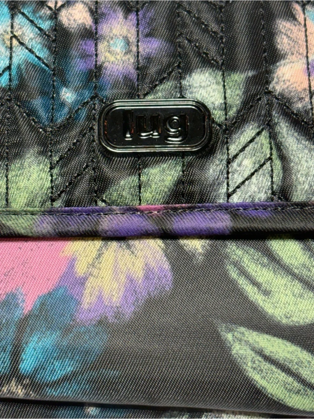 lug multicolor wristlet floral